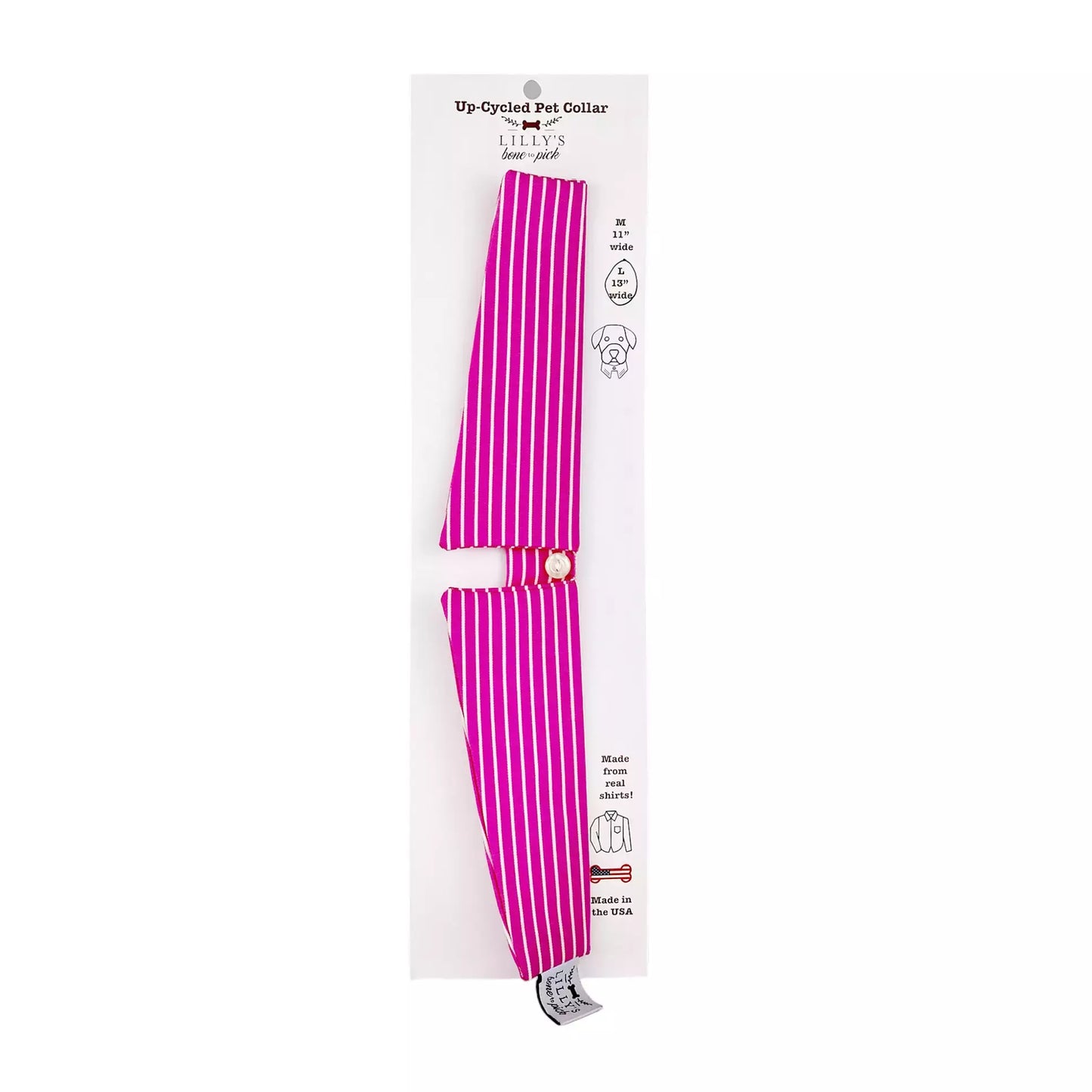 Pink & White Stripe