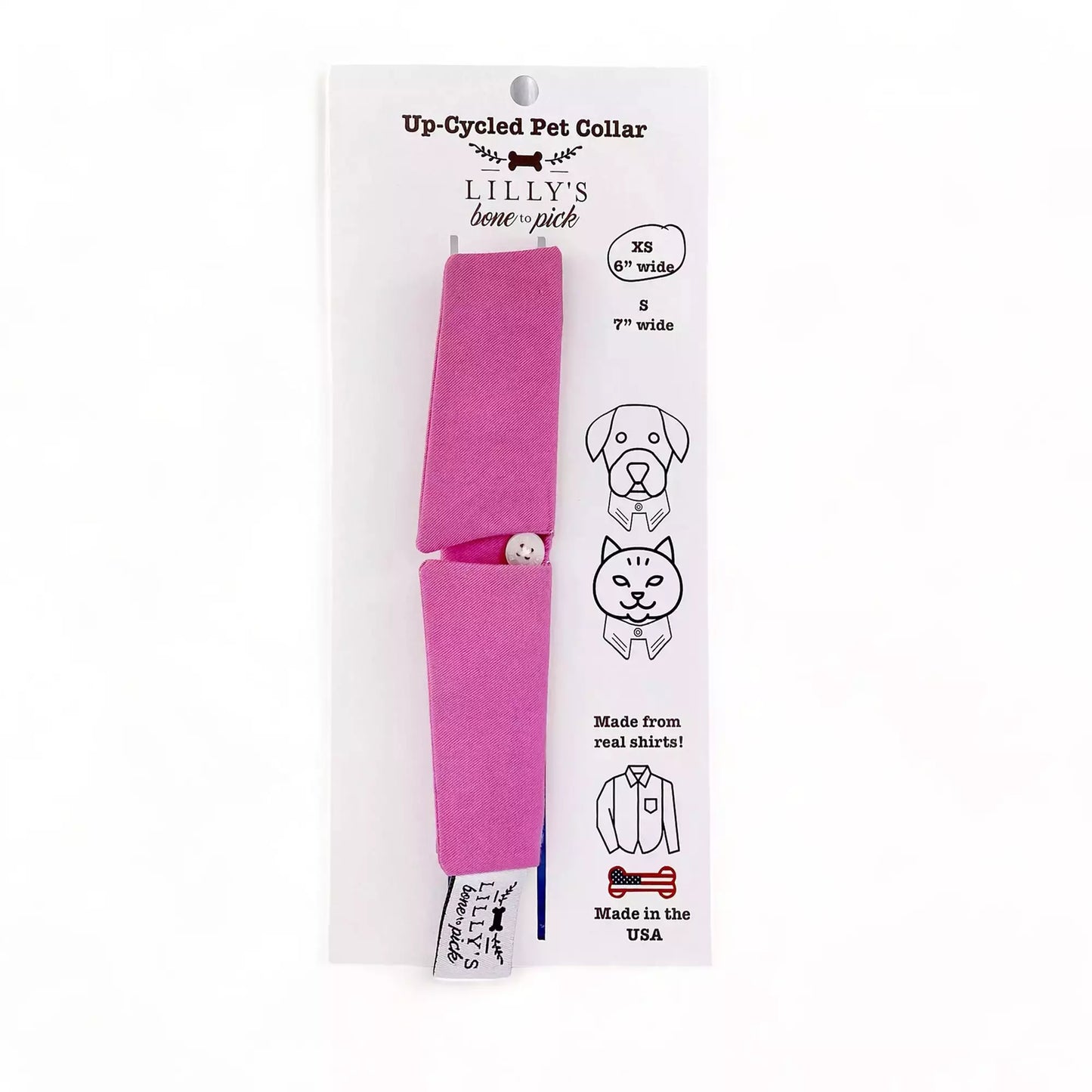 Solid Pink Collar