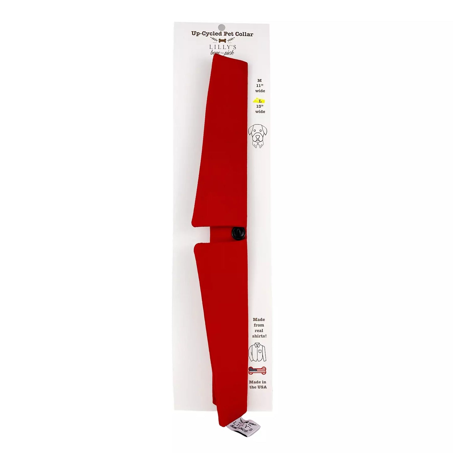 Solid Red Collar
