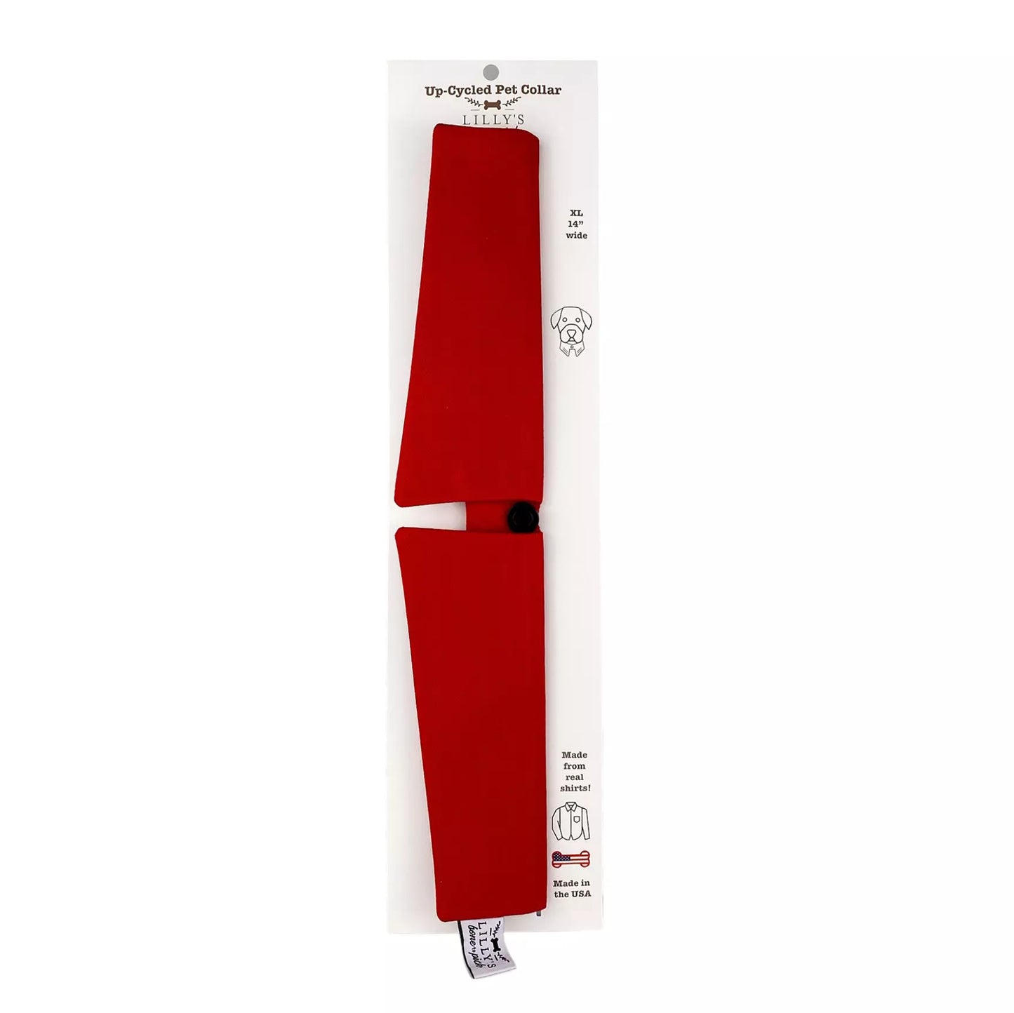 Solid Red Collar